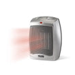 Lasko 9" Ceramic Table Top Heater (2 heat settings, manual, thermostat, silver)