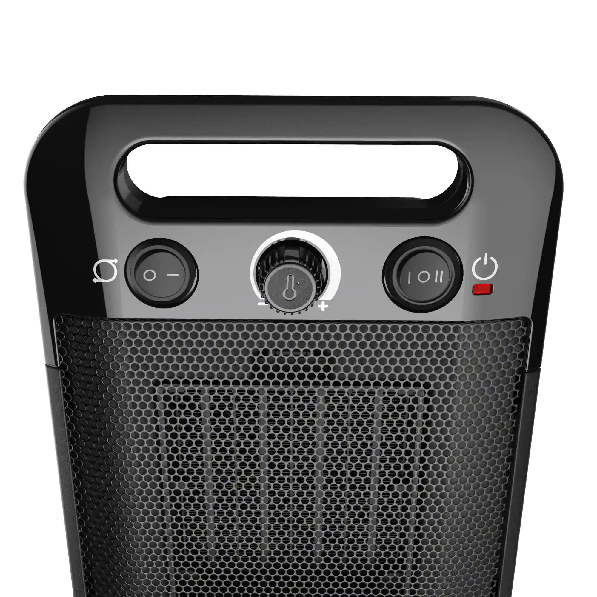 Lasko CD12100 Oscillating Personal Space Heater with Adjustable Thermostat, Black