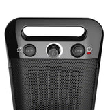 Lasko CD12100 Oscillating Personal Space Heater with Adjustable Thermostat, Black