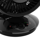 Lasko Whirlwind EcoQuiet DC 7" Orbital Air Circulator Fan (12-speed, remote, timer, black)